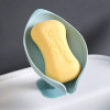 Підставка для мила у ванну кімнатуу формі листка м'ятна