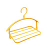 Вешалка трансформер для одежды желтая