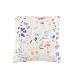 Декоративна подушка "Весняні квіти" Біла