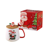 Новорічна чашка в подарунковій упаковці  Santa Claus