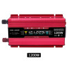 Автомобильный инвертор преобразователь напряжения с 12v на 220v 1200W