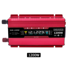 Автомобильный инвертор преобразователь напряжения с 12v на 220v 1200W